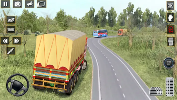 Indian Truck Offroad Cargo 3D android App screenshot 0