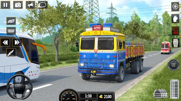 Indian Truck Offroad Cargo 3D android App screenshot 1